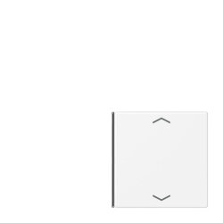 Jung Taste 4fach, 1+4, mit Pfeilsymbolen, F40, Serie LS,...