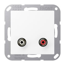 Jung Multimedia-Anschlusssystem Cinch Audio, Serie A,...