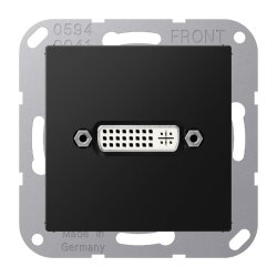 Jung Multimedia-Anschlusssystem DVI, Serie A,...