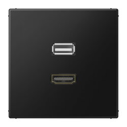 Jung Multimedia-Anschlusssystem HDMI / USB 2.0,...