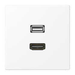 Jung Multimedia-Anschlusssystem HDMI / USB 2.0,...