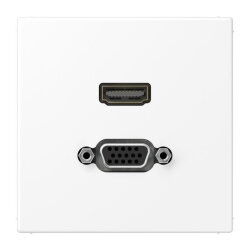 Jung Multimedia-Anschlusssystem HDMI / VGA, Serie LS,...