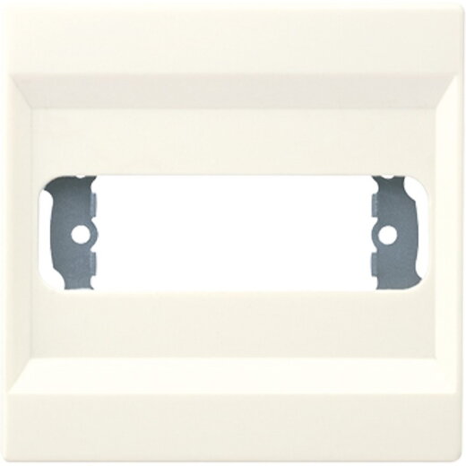 Jung Abdeckung für 1 D-Subminiatur-Steckverbinder, Thermoplast, Serie LS, weiß LS994-1