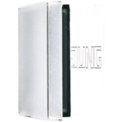 Jung Plexihaube mit Einlage, mit Schriftfeld, Serie A,...