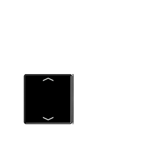 Jung Taste 4fach, 2+3, mit Pfeilsymbolen, F40, Serie A, schwarz A404TSAPSW23