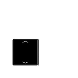 Jung Taste 4fach, 2+3, mit Pfeilsymbolen, F40, Serie A,...