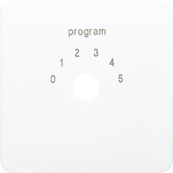 Jung Abdeckung für Programmwahlschalter,...