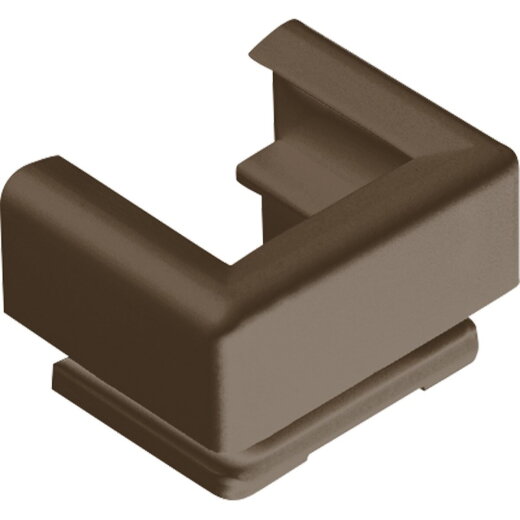 Jung Einführungsschieber für Kabelkanal 15 x 15 mm, Thermoplast, braun 12BR