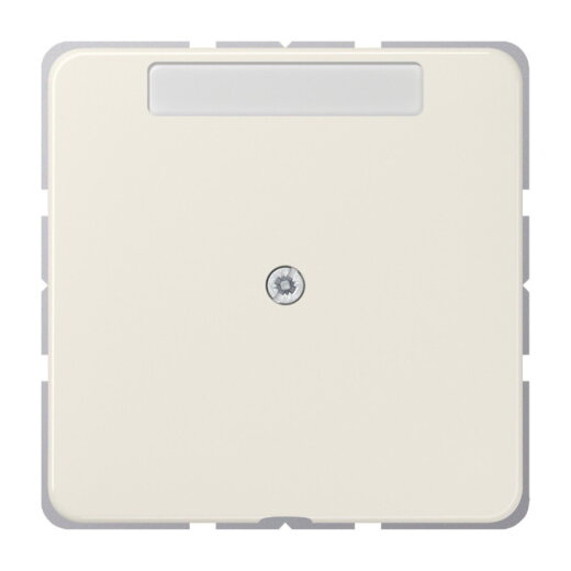 Jung Leitungsauslass mit Zugentlastung mit Schriftfeld, Duroplast, Serie CD, weiß 590NAA