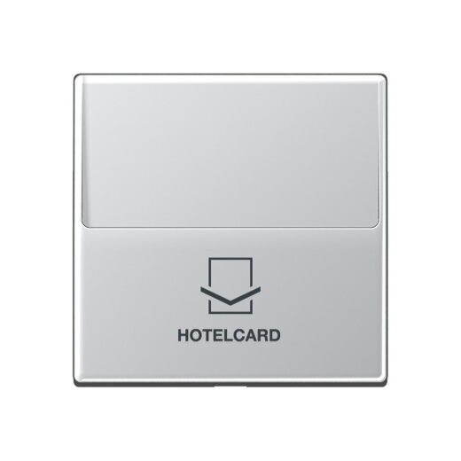 Jung Hotelcard-Schalter (ohne Taster-Einsatz), Hotelcard, Serie A, aluminium A590CARDAL