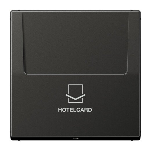 Jung Hotelcard-Schalter (ohne Taster-Einsatz), Hotelcard, Serie LS, anthrazit AL2990CARDAN
