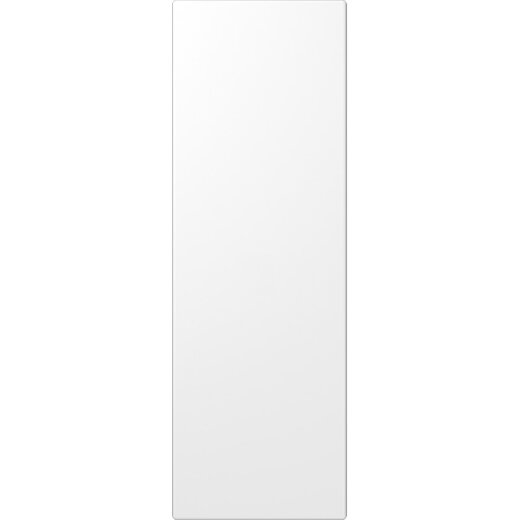 Jung Großflächenwippe (70 x 212,4 mm), Serie LS, alpinweiß (lackierter Edelstahl) ES2993WW