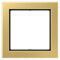 Jung Rahmen, 1-fach, FLAT DESIGN, Messing classic FDME2981C