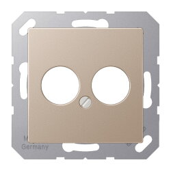 Jung Abdeckung für 2 Rundsteckverbinder bis...