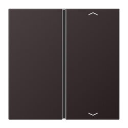 Jung Taste 1fach, mit Pfeilsymbolen, F40, Serie LS, dark...