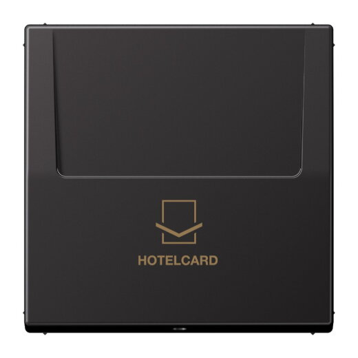 Jung Hotelcard-Schalter (ohne Taster-Einsatz), Hotelcard, Serie LS, dark AL2990CARDD