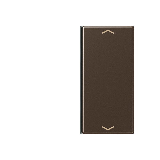 Jung Taste 2fach, mit Pfeilsymbolen, F40, Serie A, mokka A402TSAPMO