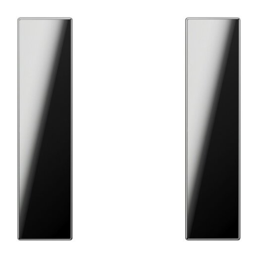 Jung Tastensatz 1fach, F50, Serie LS, glanzchrom GCR2501TSA