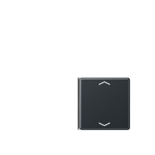 Jung Taste 4fach, 1+4, mit Pfeilsymbolen, F40, Serie A, anthrazit matt A404TSAPANM14