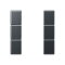 Jung Tastensatz 3fach, F50, Serie A, anthrazit matt A503TSAANM
