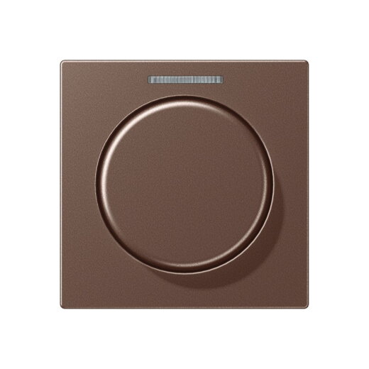 Jung Abdeckung mit Lichtleiter für KNX Drehsensor, Serie A, mokka A1540KO5MO