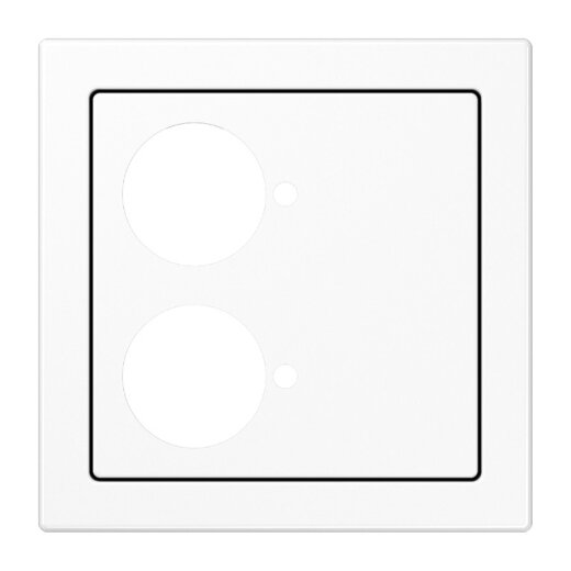 Jung Abdeckung für Zettler VarioLine, Serie 127.xxx Ruftaster, Anwesenheitstaster, Serie LS, alpinweiß LS927.202WW