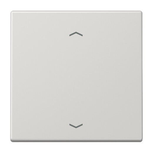 Jung LB-Management Taster 1fach, mit Pfeilsymbolen, Duroplast, Serie LS, lichtgrau LS1700PLG
