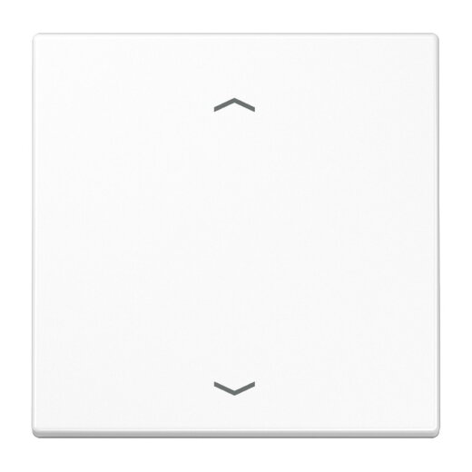Jung LB-Management Taster 1fach, mit Pfeilsymbolen, Duroplast, Serie LS, alpinweiß LS1700PWW