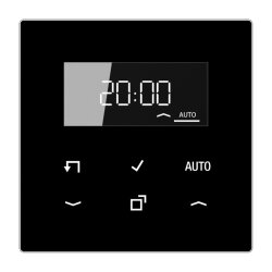 Jung LB-Management Timer-Display, Serie LS, schwarz...