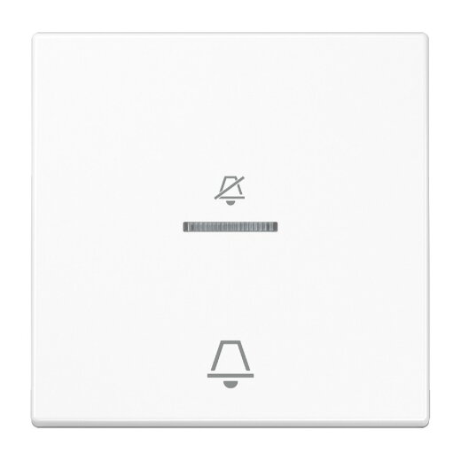 Jung Hotelwippe, Außenstelle, Symbole Nicht stören und Klingel, Serie LS, alpinweiß LSCUKO5DWW