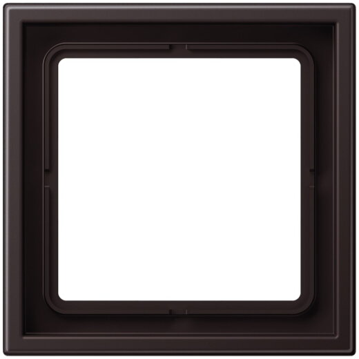 Jung Rahmen 1fach, Thermoplast lackiert, LS ZERO, dark (lackiertes Aluminium) LSZAL981BFD