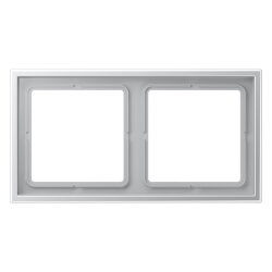 Jung Rahmen 2fach, Thermoplast lackiert, LS ZERO,...