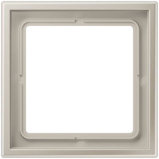 Jung Rahmen 1fach, Thermoplast lackiert, LS ZERO, Edelstahl LSZES981BF