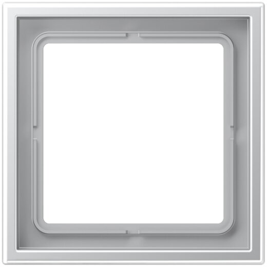 Jung Rahmen 1fach, Thermoplast lackiert, LS ZERO, Aluminium LSZAL981BF