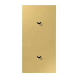 Jung Abdeckung mit Kipphebel, Kegel, 2fach, 2 x 1...