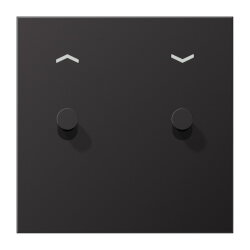 Jung Abdeckung mit Kipphebel, Kegel, 1fach, 2 Kipphebel,...