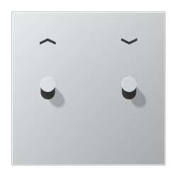 Jung Abdeckung mit Kipphebel, Kegel, 1fach, 2 Kipphebel,...