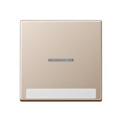 Jung Wippe 1fach mit Lichtleiter, mit Schriftfeld,...