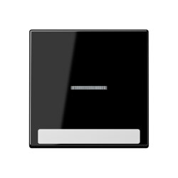 Jung Wippe 1fach mit Lichtleiter, mit Schriftfeld,...