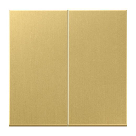 Jung Wippe für Taster 2fach, Messing, Serie LS, Messing classic ME102C