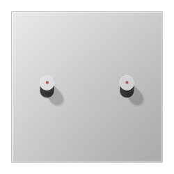 Jung Abdeckung mit Kipphebel mit Kalotte, Kegel, 1fach, 2...