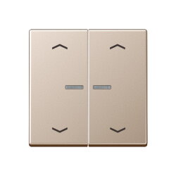 Jung Wippe mit Lichtleiter, mit Pfeilsymbolen für...