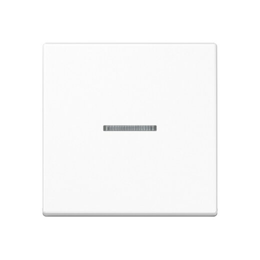Jung Wippe mit Lichtleiter für Taster 1fach, Thermoplast, Serie A, alpinweiß A101KO5BFWW