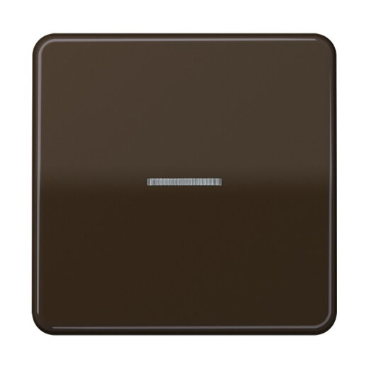 Jung Wippe mit Lichtleiter für Taster 1fach, Duroplast, Serie CD, braun CD101KO5BR