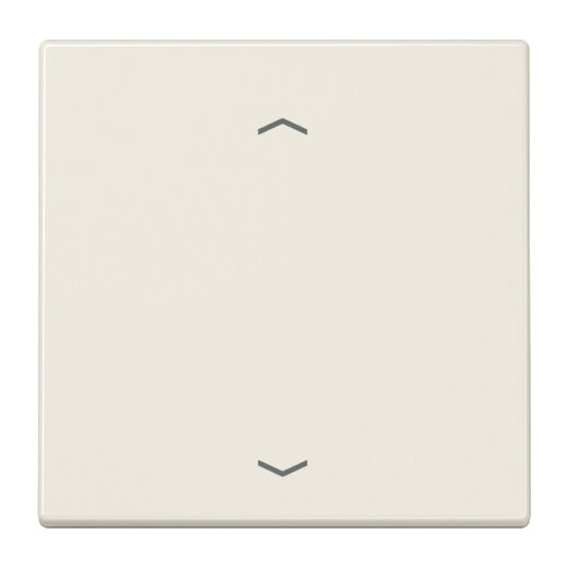 Jung Wippe, mit Pfeilsymbolen für Taster 1fach, Duroplast, Serie LS, weiß LS101P