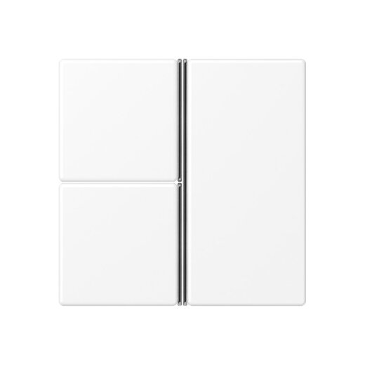 Jung Tastensatz 3fach, F40, Serie A, schneeweiß matt A403TSAWWM