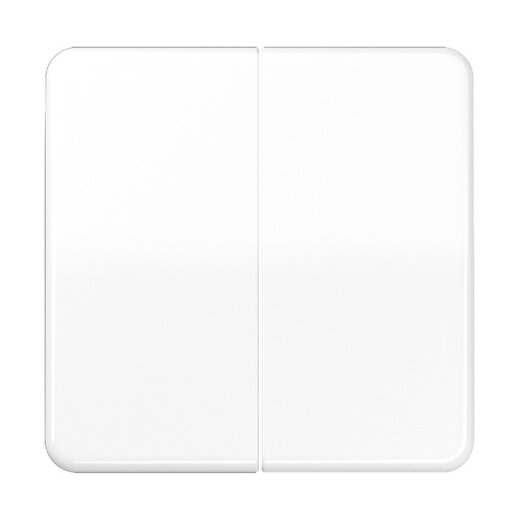 Jung Wippe für KNX Taster, Duroplast, Serie CD, alpinweiß CD102WW