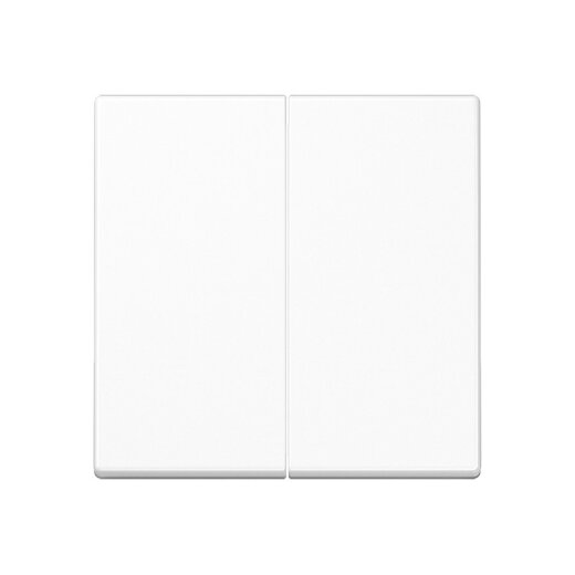 Jung Wippe für Taster 2fach, Thermoplast, Serie A, alpinweiß A102BFWW