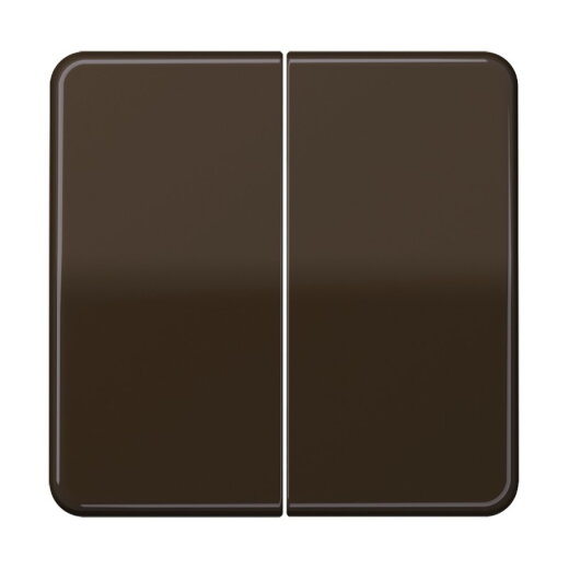 Jung Wippe für KNX Taster, Duroplast, Serie CD, braun CD102BR