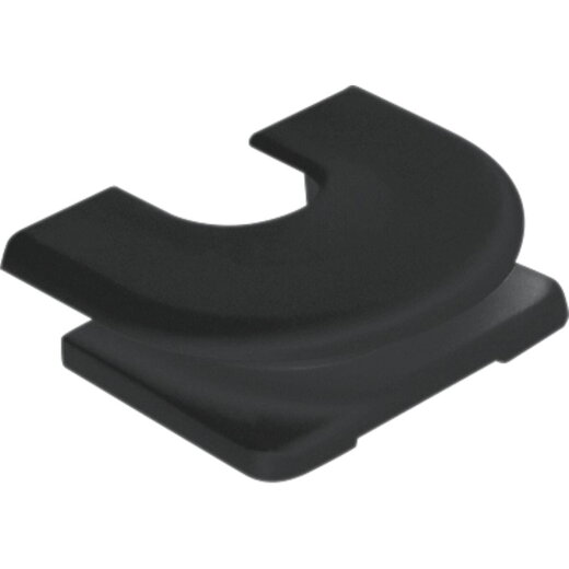 Jung Einführungsschieber für Kabel und Minikanal, Thermoplast, schwarz 11SW